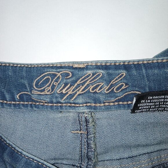 Buffalo David Bitton 10/30 Mid Rise Soft Stretch  Blue Jeans - Picture 16 of 16